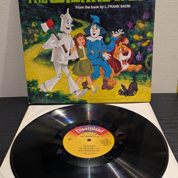Disney The Wizard of Oz Vinyl - Green, Blue, Silver 1969 - Picture 9 of 11